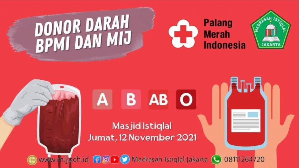 Donor darah MIJ 2021