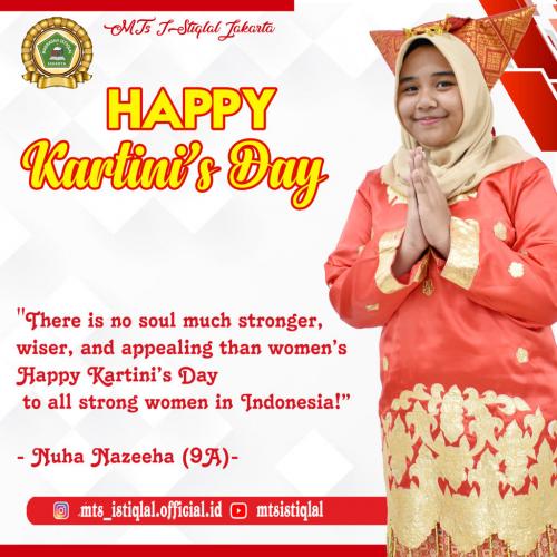 Kartinis Day - Madrasah Tsanawiyah Istiqlal Jakarta 11