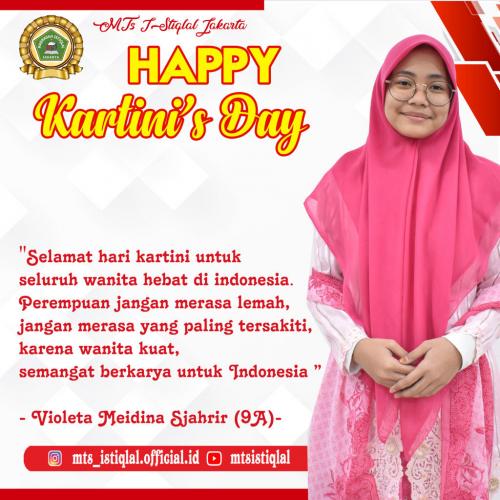 Kartinis Day - Madrasah Tsanawiyah Istiqlal Jakarta 15