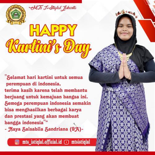 Kartinis Day - Madrasah Tsanawiyah Istiqlal Jakarta 8