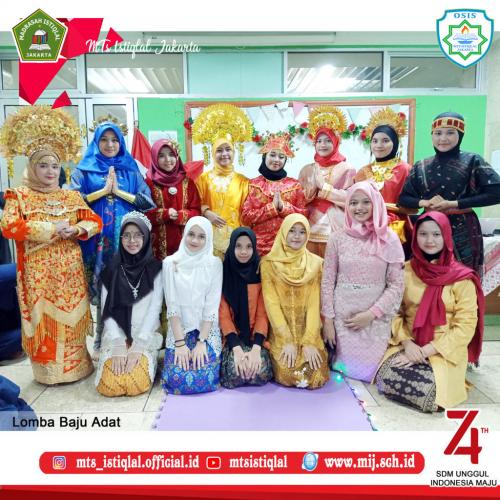 Lomba Baju Adat - Madrasah Tsanawiyah Istiqlal Jakarta 4