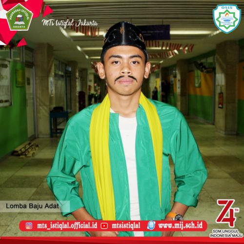 Lomba Baju Adat - Madrasah Tsanawiyah Istiqlal Jakarta